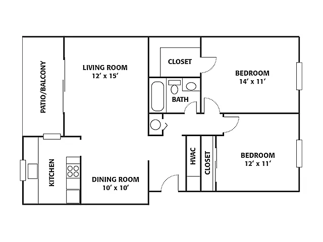 Floor plan Maple
