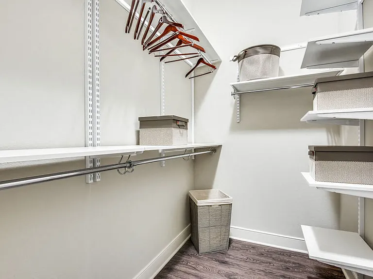 A true walk-in closet