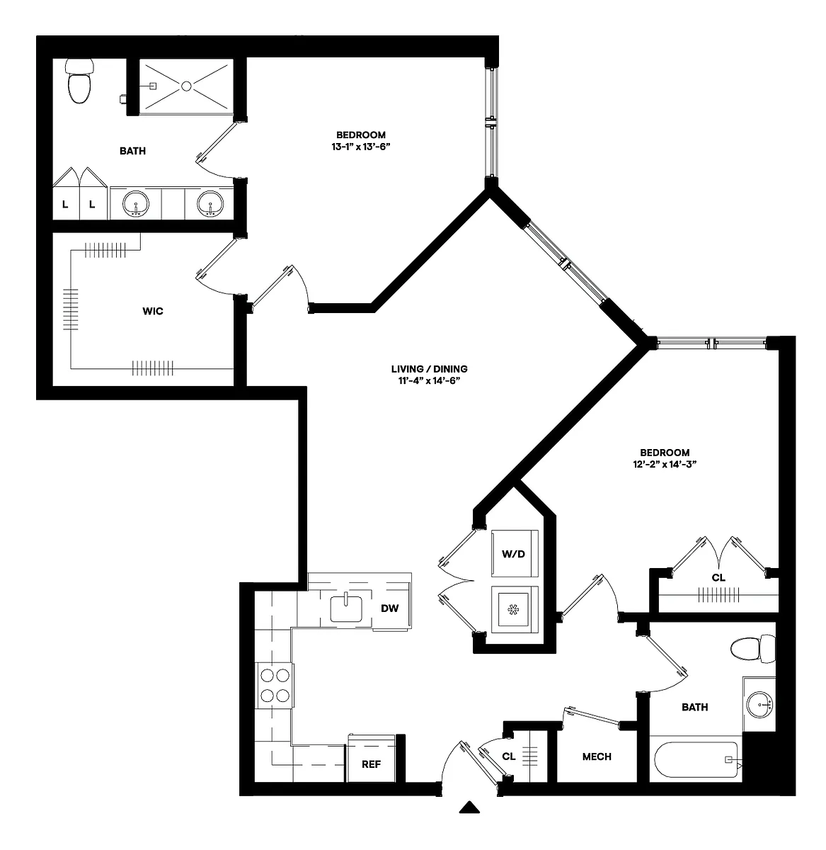 Floor plan B06