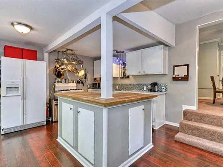 bright airy kitchen