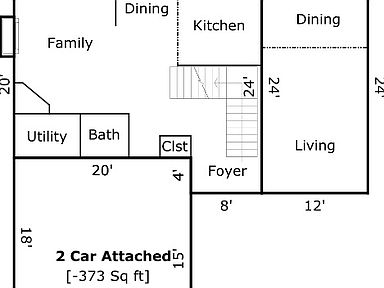 Approx. Main Floor Floorplan