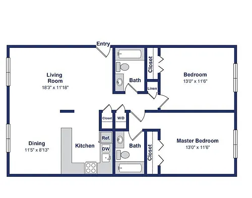Floor plan Basswood-Available