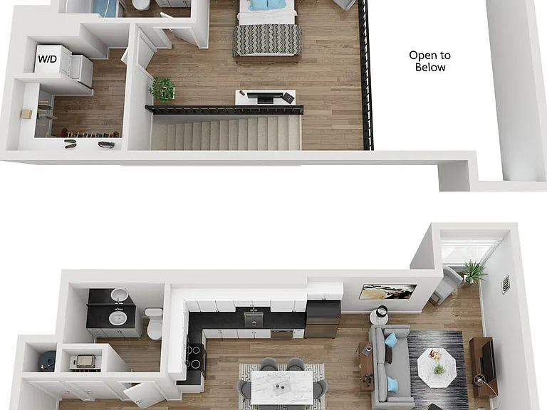 Galaxy floor plan Metro at Fireclay