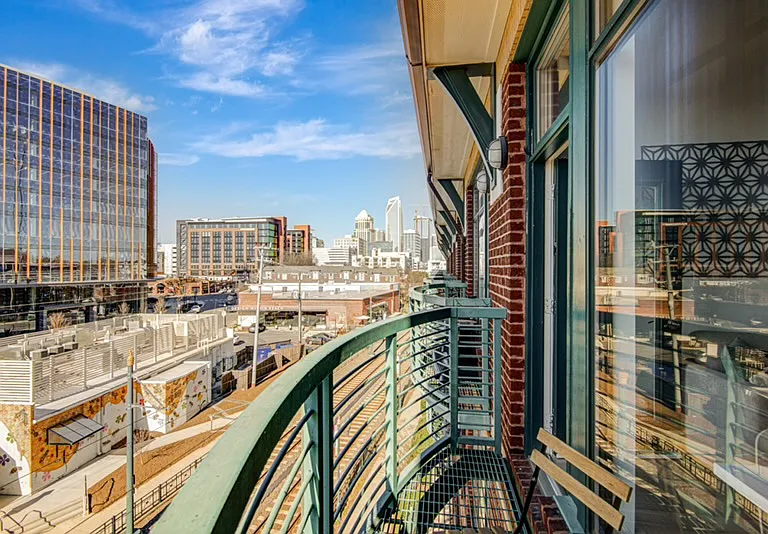 private balcony