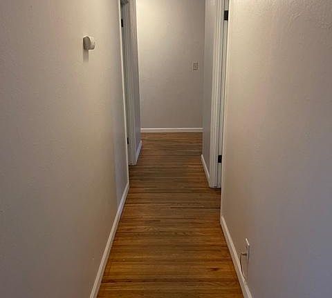 Hallway hardwood floors