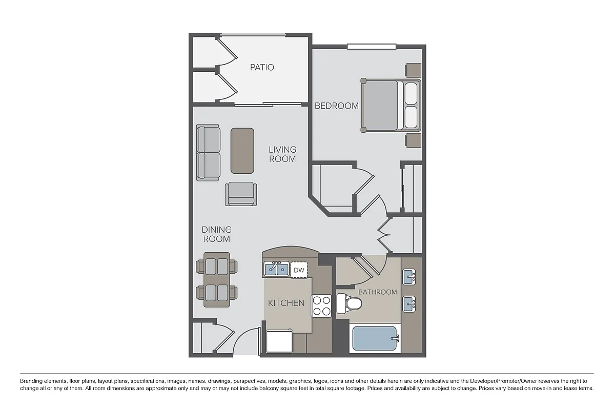 Floor plan Plan 1G