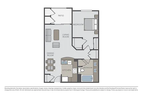 Floor plan Plan 1G