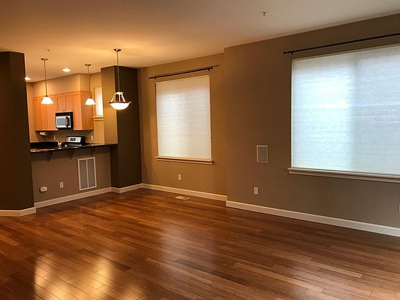 Open Kitchen, Dining, and Living