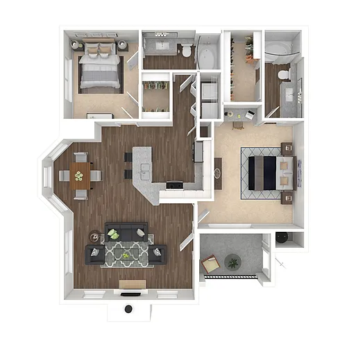 Floor plan B3