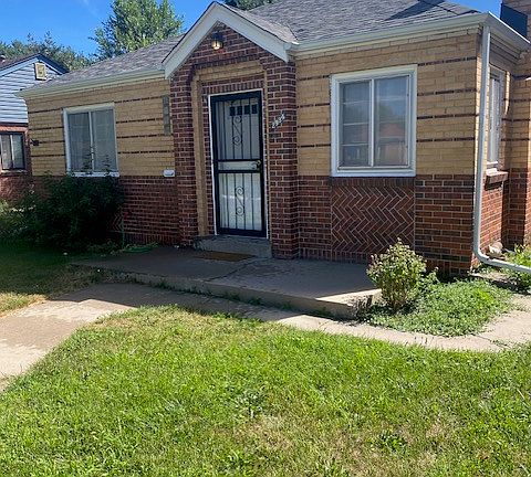 Front patio and security door.