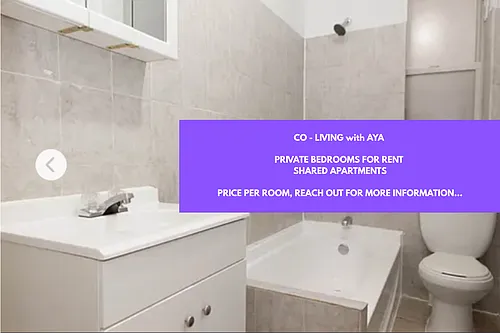 Floor plan Private Bedroom for rent 144