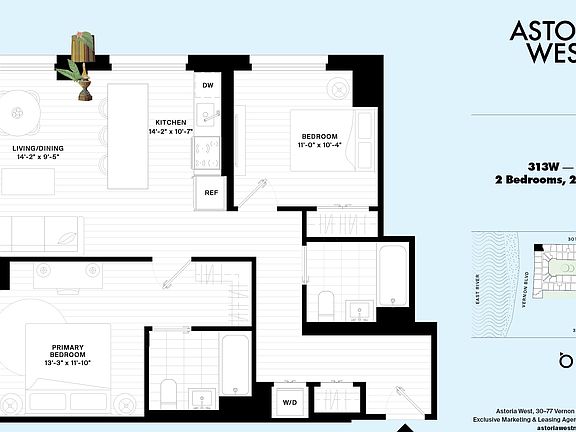 2nd image of 30-77 Vernon Blvd #513W