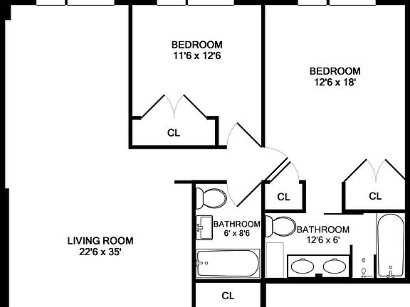 2nd image of 345 W 14th St APT 5B
