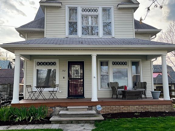 Front view of house.