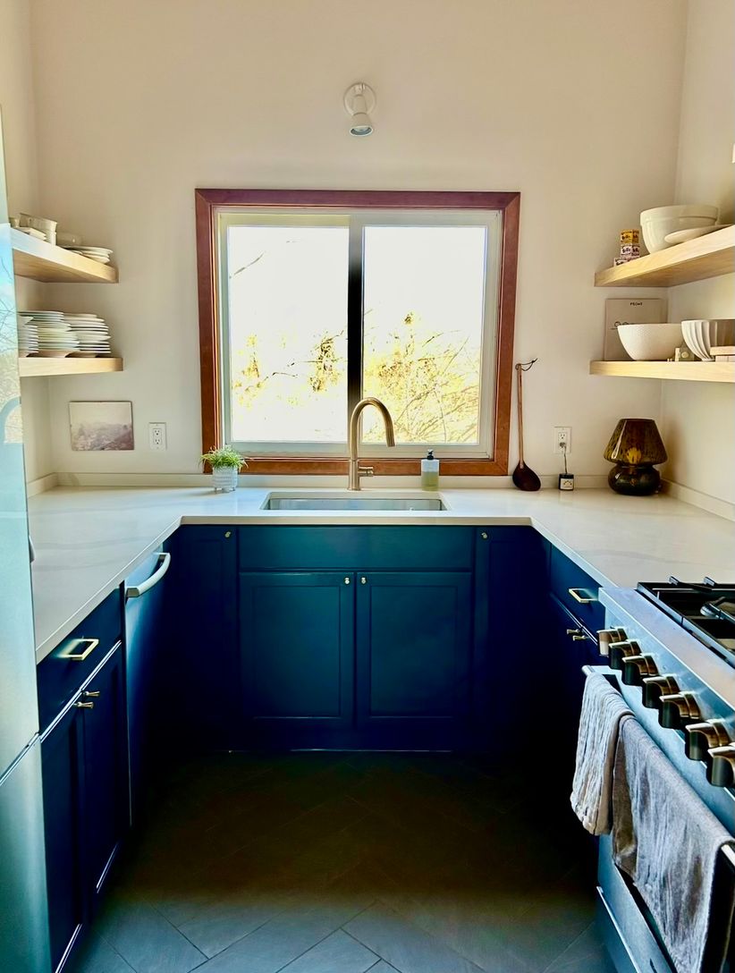 renovated kitchen