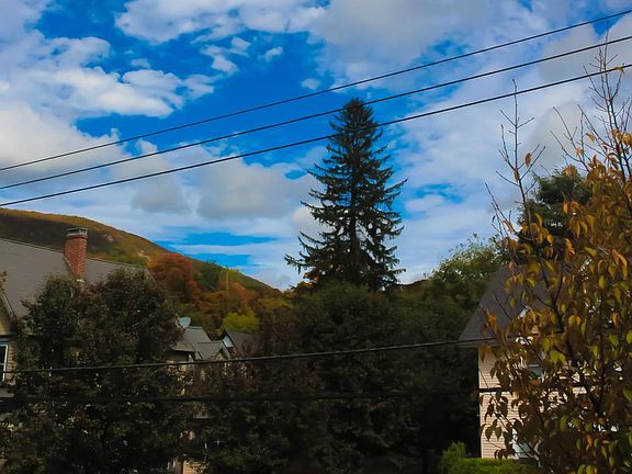 View of Mt Taurus from Bedroom 1, and LR/office, BR