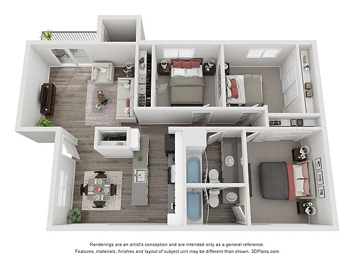 Floor plan Truckee