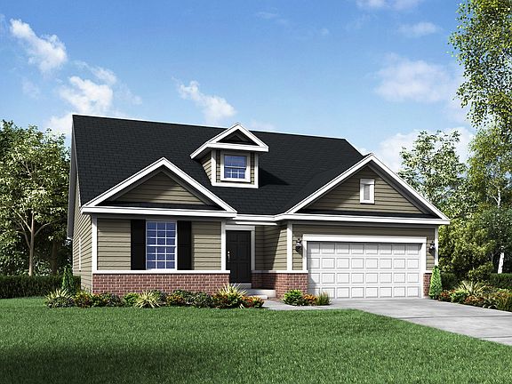 Cape May Williamsburg exterior elevation rendering by William Ryan Homes