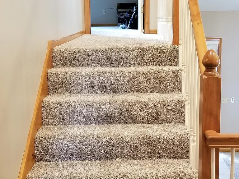 Stairs to master bedroom.