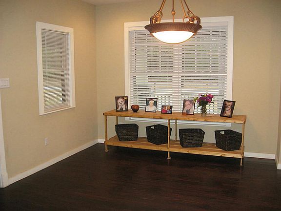 Formal Dining area w/real wood flooring