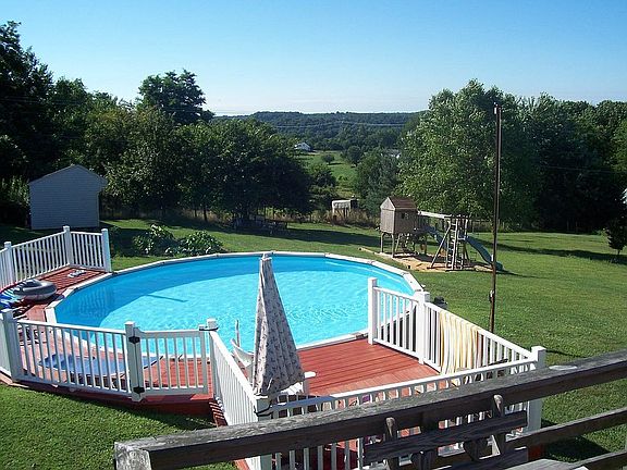Pool with beautiful view