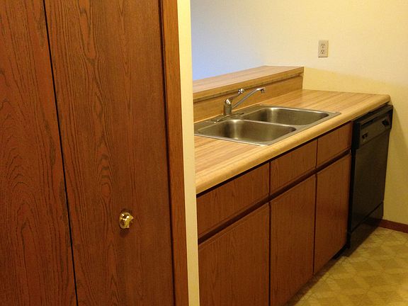 kitchen view from hall