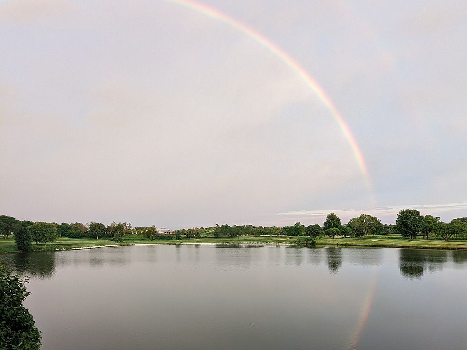 Beautiful Rainbow in the Backyard