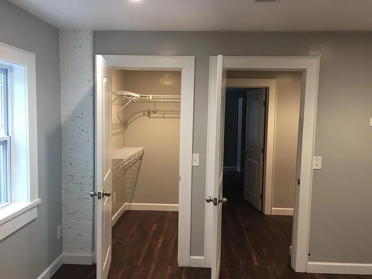 Walk-in closet master bedroom