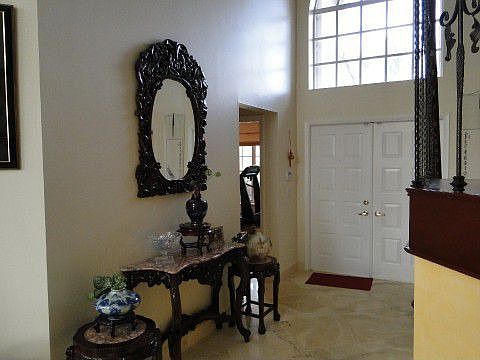 Double Door Entry in Foyer
