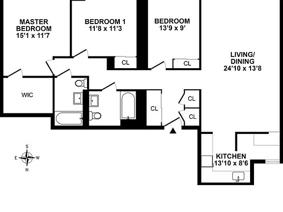 2nd image of 217 W 135th St APT 2A