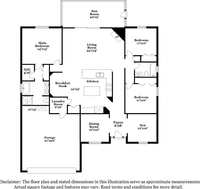 3 bed, 2.0 bath, 1865 sqft, $1,865 — Photo 2