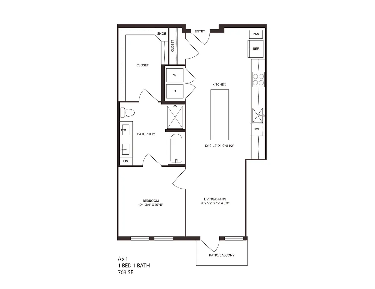 Floor plan A51