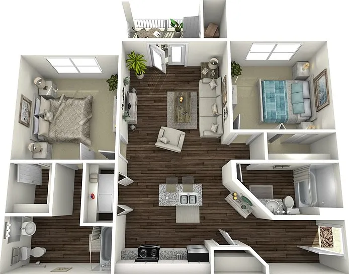 Bradley-Disability Access Floorplan Diagram