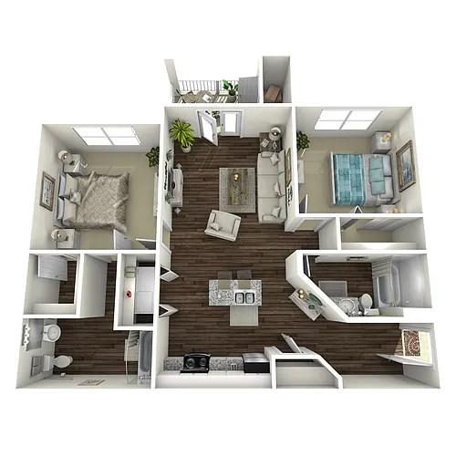 Floor plan Bradley-Disability Access