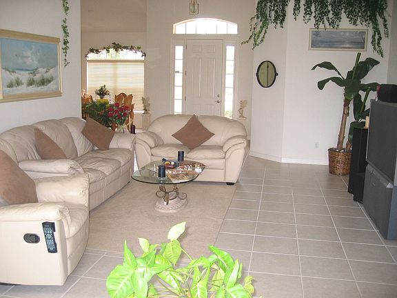 Living Room with tile