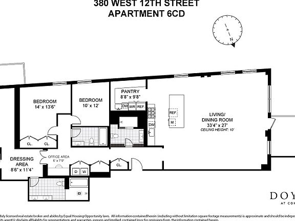 2nd image of 380 W 12th St APT 6C