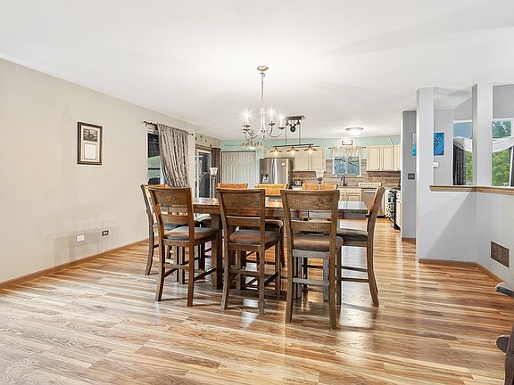 dining room from office looking into kitchen