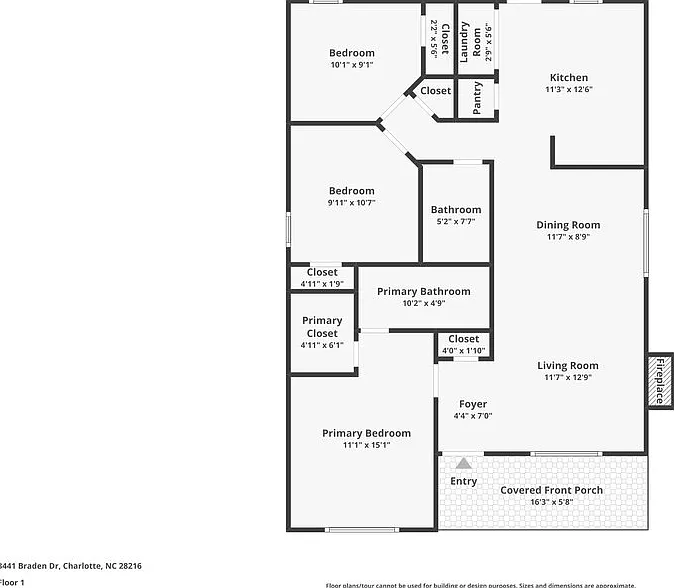 3 bed, 2.0 bath, 1095 sqft, $1,775 — Photo 2