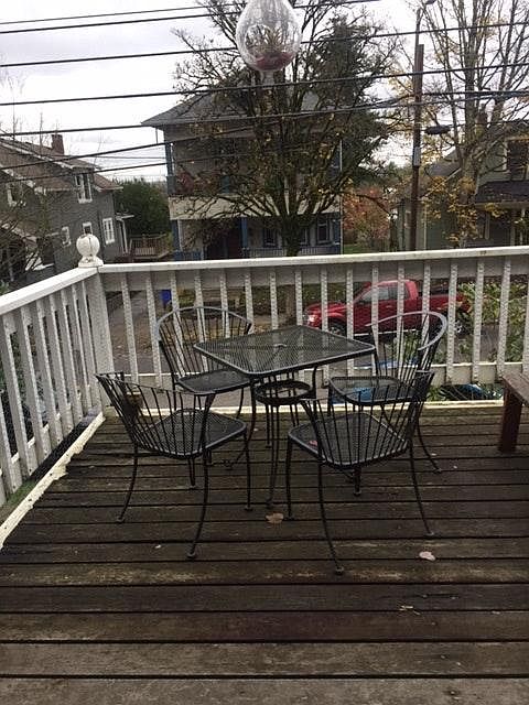 View from front porch