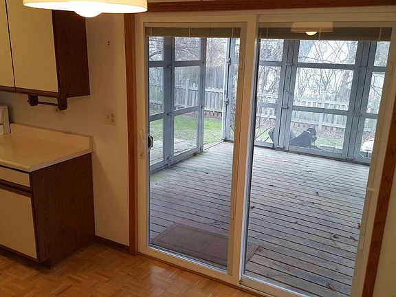 Screened deck