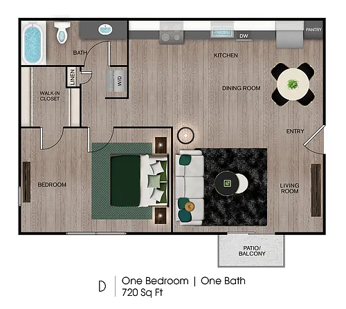 Floor plan D