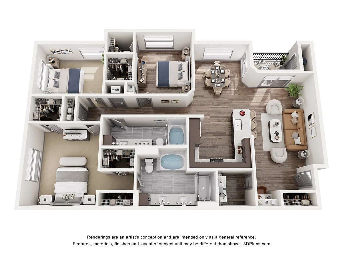 Floor plan C1