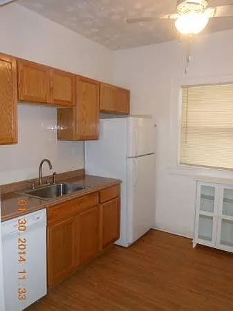 Modern updated Kitchen: Refrigerator, Gas Stove, Dishwasher