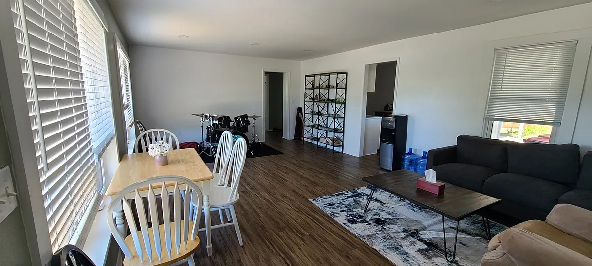 Living Room from the front door. - 700 Joyce St