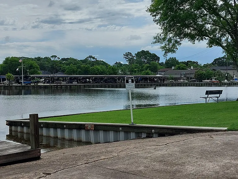 Boat ramp right outside the unit