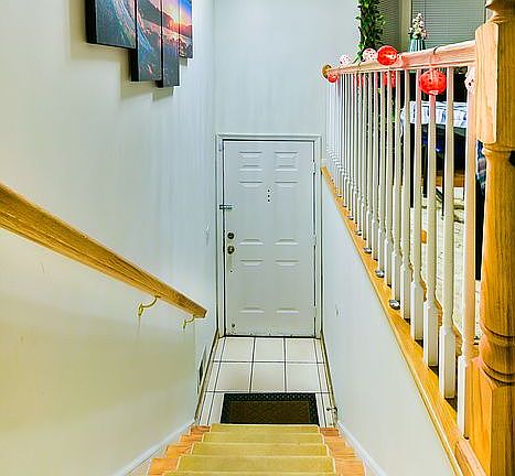 Stair Down view to Main Door