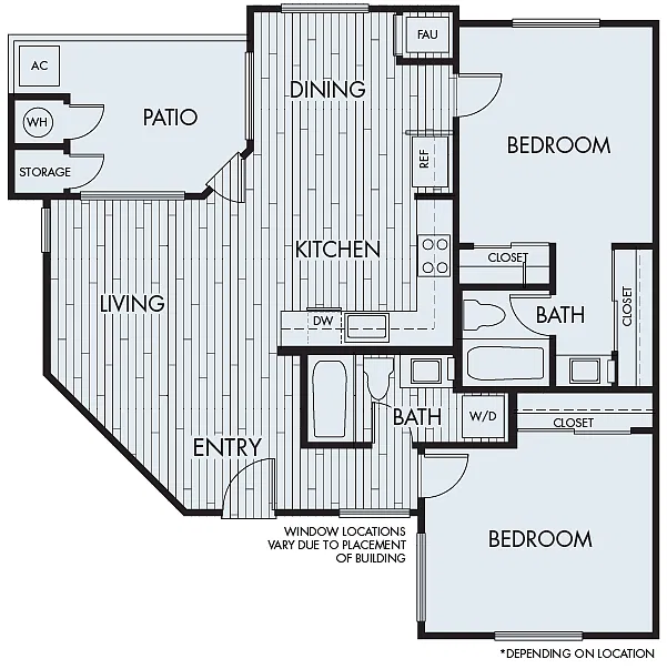 Floor plan Seaside Plan 2B