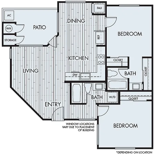 Floor plan Seaside Plan 2B