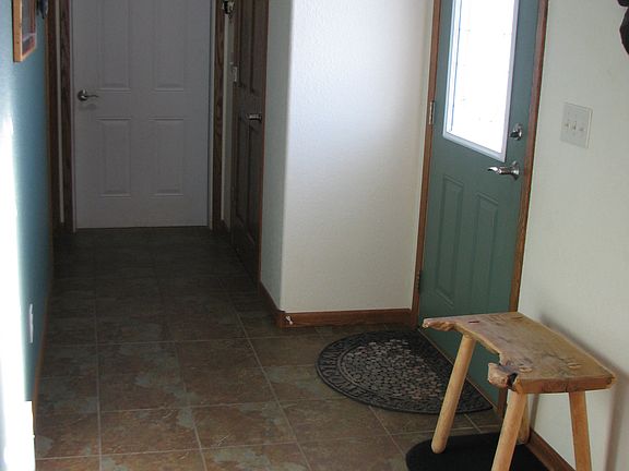 Garage and front door entry