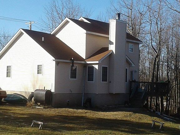 rear of house